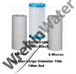 10in Large Diameter Pre-Filter Set (3 Filters) FS10BB-3